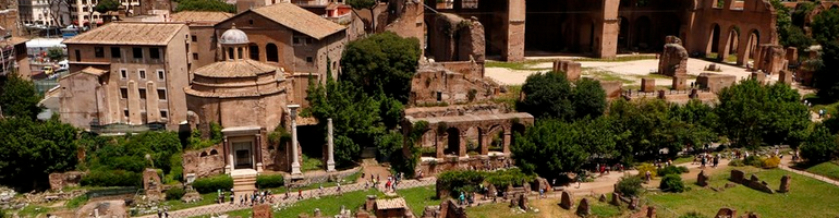 PA_0012_00_Forum Romanum nebo také Římské fórum - Řím - Italie - cestování - dovolená v itálii