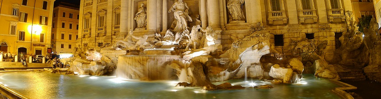 nejkrásnější fontána v římě